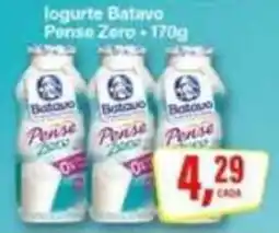Rede Supermarket Iogurte batavo pense zero oferta