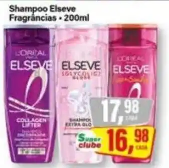 Rede Supermarket Shampoo Elseve fragrâncias oferta