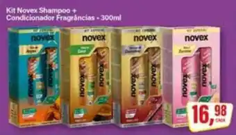 Rede Supermarket Kit Novex Shampoo + Condicionador Fragrâncias oferta