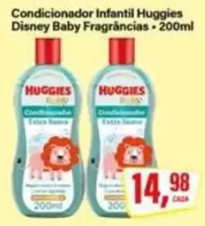 Rede Supermarket Condicionador Infantil Huggies Disney Baby Fragrâncias oferta