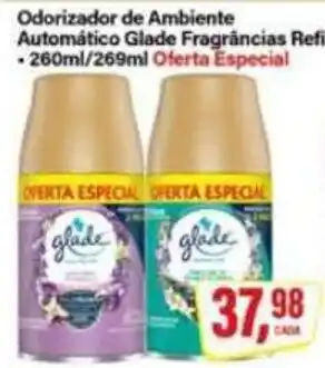 Rede Supermarket Odorizador de Ambiente Automático Glade Fragrâncias Refi oferta