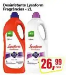 Rede Supermarket Desinfetante lysoform fragrâncias oferta