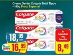 Rede Supermarket Creme Dental Colgate Total Tipos oferta