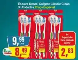 Rede Supermarket Escova Dental Colgate Classic Clean oferta