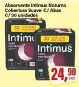 Rede Supermarket Absorvente intimus notumo cobertura suave c/ abas oferta