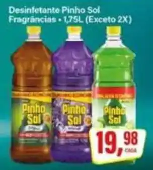 Rede Supermarket Desinfetante Pinho Sol Fragrâncias oferta