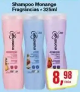 Rede Supermarket Shampoo Monange Fragrâncias oferta