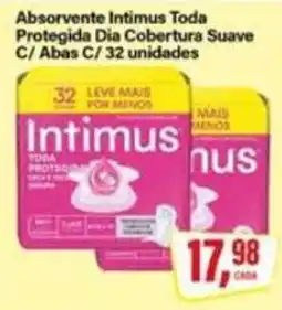 Rede Supermarket Absorvente Intimus Toda Protegida Dia Cobertura Suave oferta