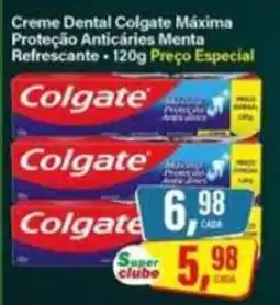 Rede Supermarket Creme Dental Colgate Máxima Proteção Anticáries Menta Refrescante oferta