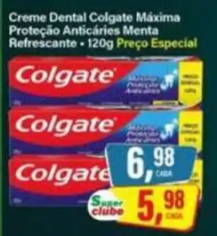 Rede Supermarket Creme Dental Colgate Máxima Proteção Anticáries Menta Refrescante oferta