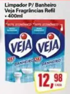 Rede Supermarket Limpador p/ banheiro veja fragrâncias refil oferta