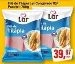 Rede Supermarket Filé de Tilápia Lar oferta