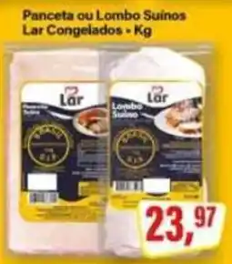 Rede Supermarket Panceta ou Lombos Suínos oferta