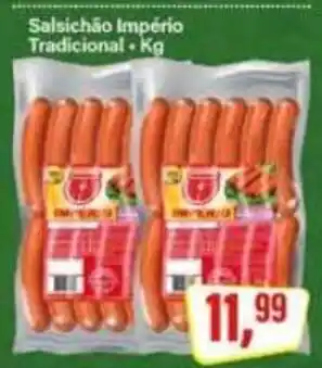 Rede Supermarket Salsichão império tradicional oferta