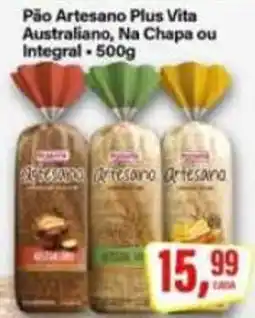 Rede Supermarket Pão Artesano Plus Vita Australiano oferta