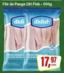 Rede Supermarket Filé de Panga DH Fish oferta