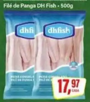 Rede Supermarket Filé de Panga DH Fish oferta