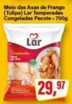 Rede Supermarket Meio das Asas de Frango (Tulipa) Lar Temperadas oferta