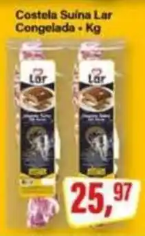 Rede Supermarket Costela Suína Lar Congelada oferta