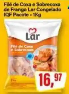 Rede Supermarket Filé de Coxa e Sobrecoxa de Frango Lar Congelado oferta