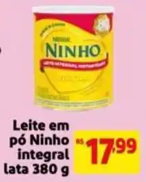 Mercado Extra Leite em pó Ninho integral oferta