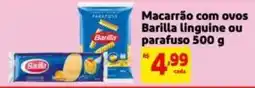 Mercado Extra Macarrão com ovos Barilla linguine ou parafuso oferta