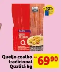 Mercado Extra Queijo coalho tradicional Qualitá kg oferta