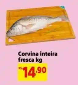 Mercado Extra Corvina inteira fresca kg oferta