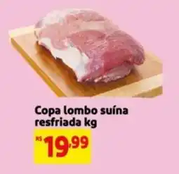 Mercado Extra Copa lombo suína resfriada kg oferta