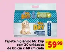 Mercado Extra Tapete higiênico mr. dry oferta