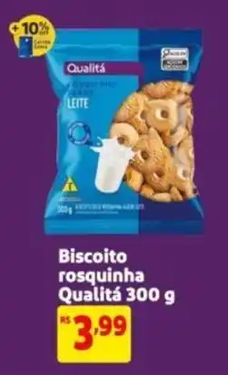 Mercado Extra Biscoito rosquinha Qualitá oferta