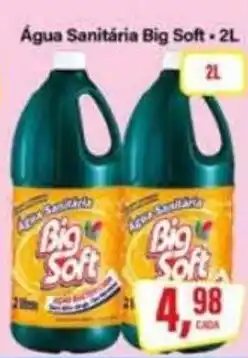 Rede Supermarket Água Sanitária Big Soft oferta