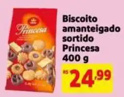 Mercado Extra Biscoito amanteigado sortido Princesa oferta