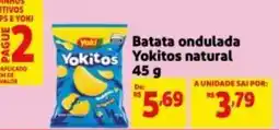 Mercado Extra Batata ondulada yokitos natural oferta