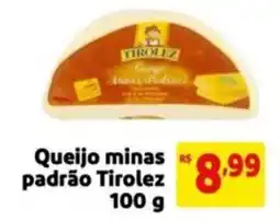 Mercado Extra Queijo minas padrão tirolez oferta