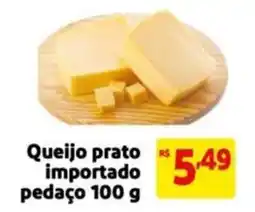Mercado Extra Queijo prato importado oferta