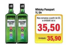Spani Atacadista Whisky passport oferta