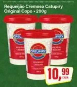 Rede Supermarket Requeijão Cremoso Catupiry Original Copo oferta