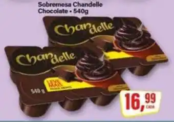 Rede Supermarket Sobremesa Chandelle Chocolate oferta