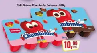Rede Supermarket Petit Suisse Chambinho Sabores oferta