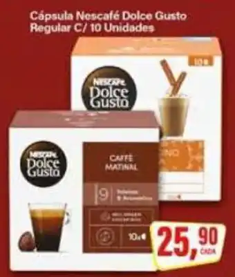 Rede Supermarket Cápsula Nescafé Dolce Gusto Regular C/ 10 Unidades oferta