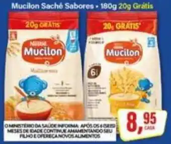 Rede Supermarket Mucilon Sachê Sabores oferta