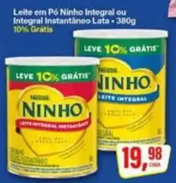 Rede Supermarket Leite em pó ninho integral ou integral instantâneo oferta