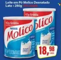 Rede Supermarket Leite em Pó Molico Desnatado oferta