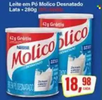Rede Supermarket Leite em Pó Molico Desnatado oferta