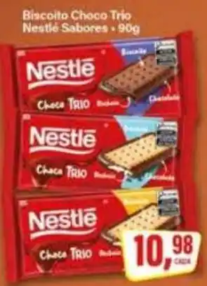 Rede Supermarket Biscoito Choco Trio Nestlé Sabores oferta