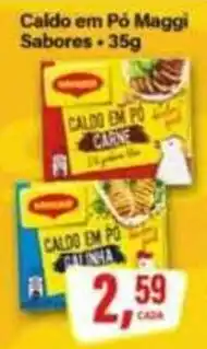 Rede Supermarket Caldo em Pó Maggi Sabores oferta