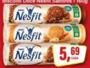 Rede Supermarket Biscoito Doce Nesfit Sabores oferta