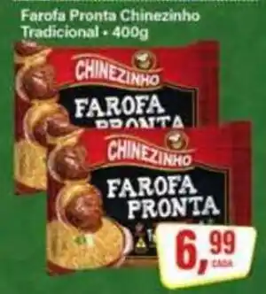 Rede Supermarket Farofa pronta chinezinho tradicional oferta