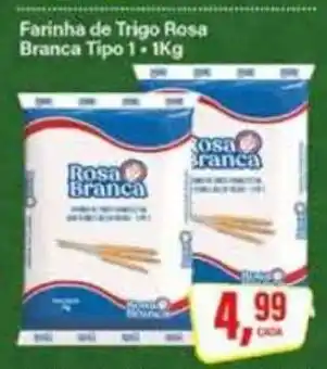 Rede Supermarket Farinha de Trigo Rosa Branca Tipo 1 oferta